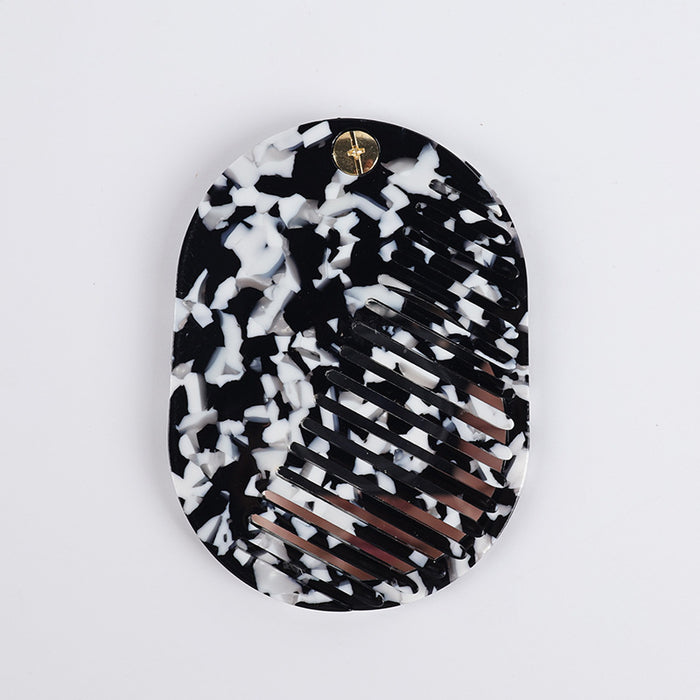 Wholesale Cute Portable Folding Mirror Comb for Girls