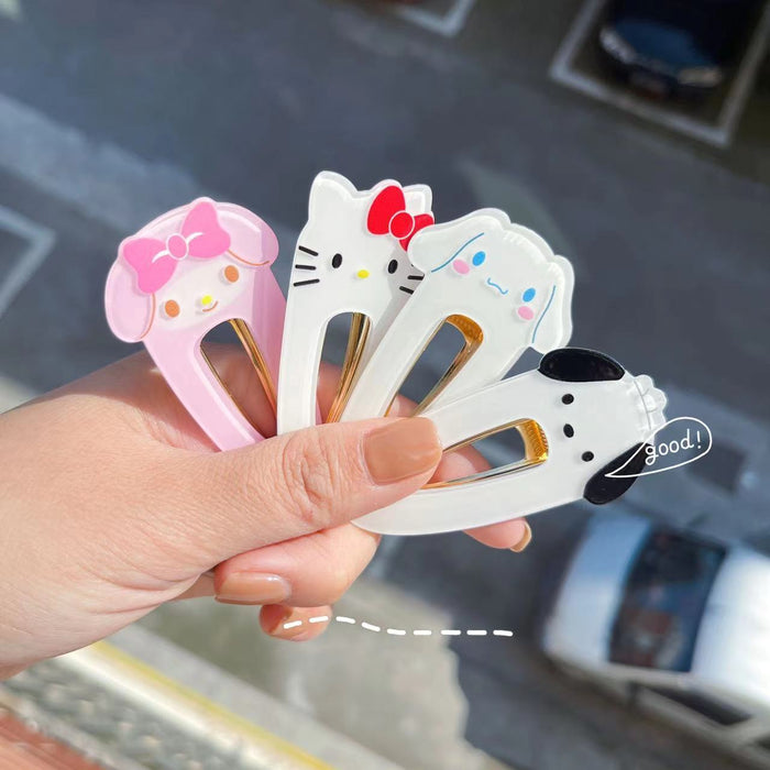 Wholesale plastic cartoon duck clip  JDC-HC-YiF002