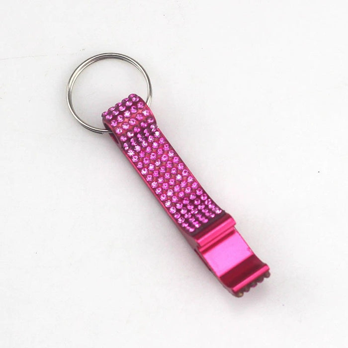 Wholesale Metal Diamond Bottle Opener Keychain JDC-KC-TouMS007