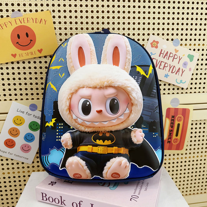 Wholesale Cute cartoon backpack for kindergarten boys and girls with cartoon dolls