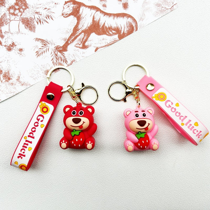 Wholesale PVC cartoon doll Keychain JDC-KC-WuYi094