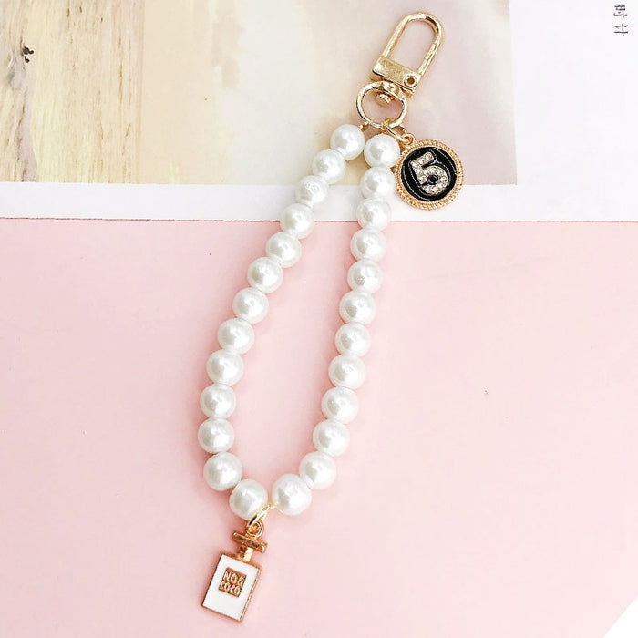 Wholesale Pearl Chain Keychain Pendant JDC-KC-YiLian002