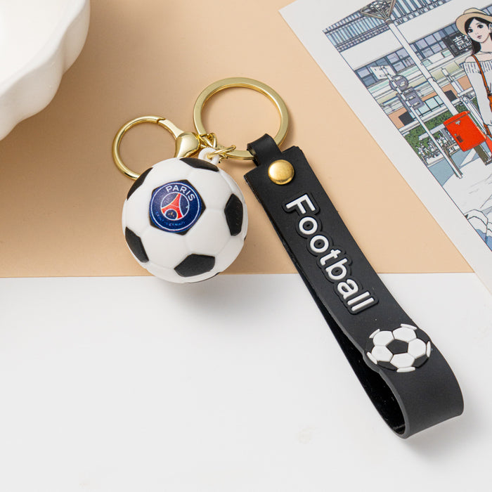 Wholesale Cartoon Football keychain bag charm