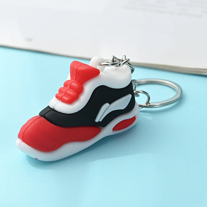 Wholesale 10PCS PVC Sneaker Keychain JDC-KC-AQing009