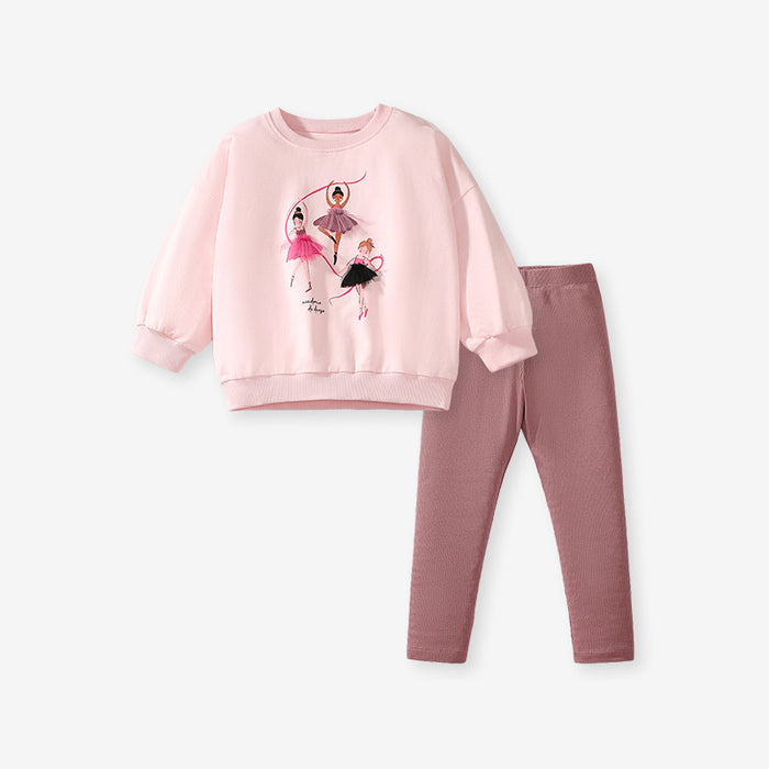 Wholesale Autumn Long Sleeve Children's Sweater Set JDC-CTS-BST030