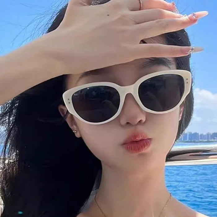 Wholesale Retro sunglasses for men and women, round face sunglasses, sun protection, hiking goggles