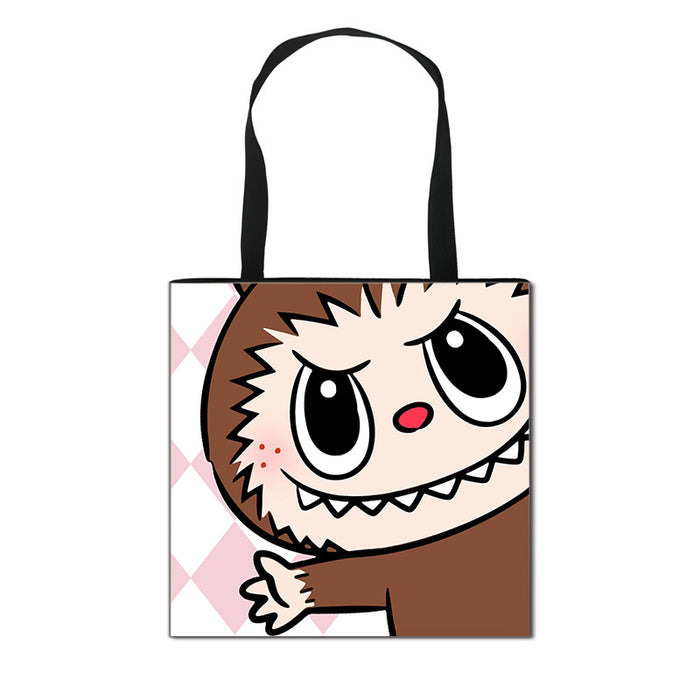 Wholesale Shopping Bag Cute Storage Bag Polyester Satchel Large Capacity  Bag