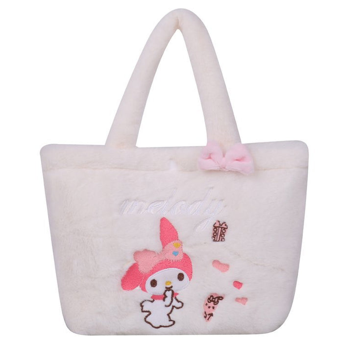 Wholesale Velvet Cute Embroidered Cartoon Fur Bag  JDC-HB-YuanDuo013