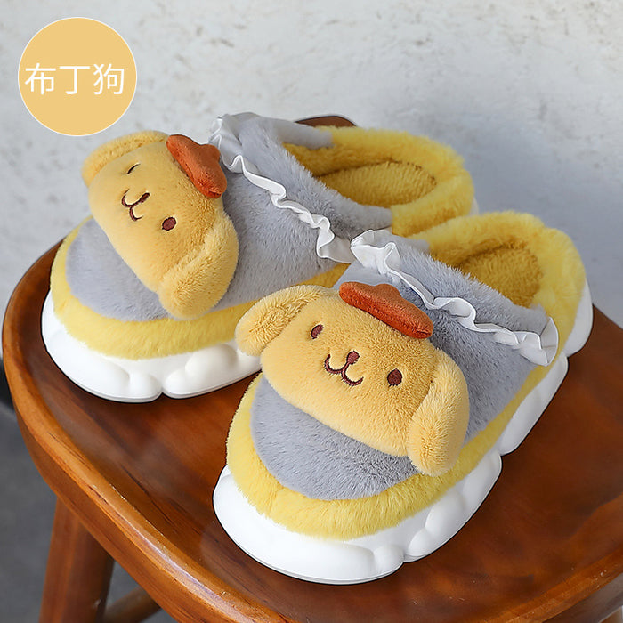 Wholesale Winter Thick Bottom Cartoon Cotton Slippers JDC-SP-Junk001