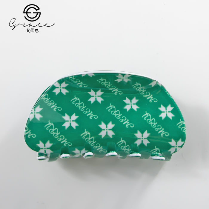 Wholesale Christmas grab clip hair clip back head headdress hairpin