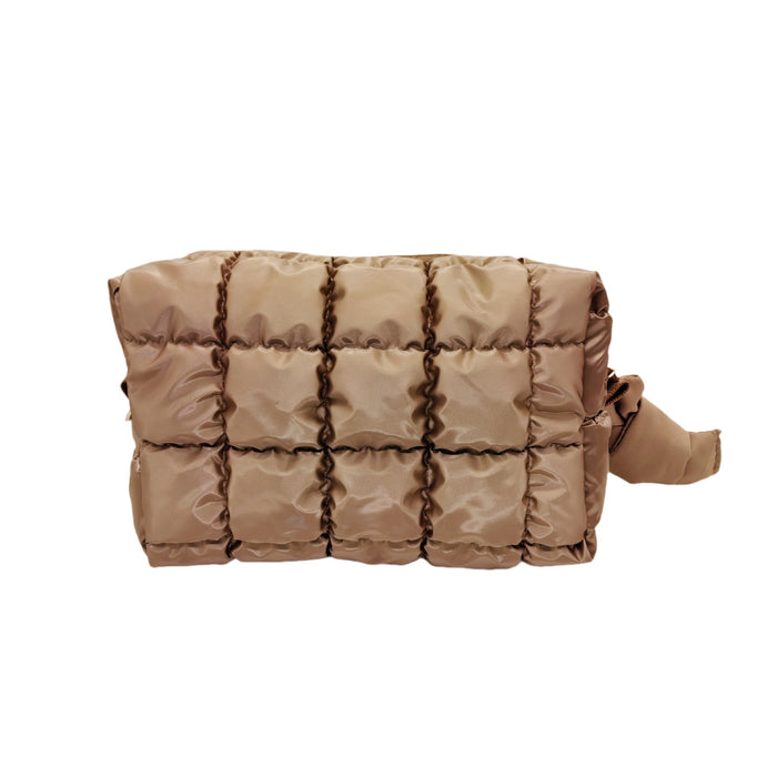 Wholesale Chic Polyester Cosmetic Bag Large Capacity Handbag Style Lightweight Travel Makeup Organizer