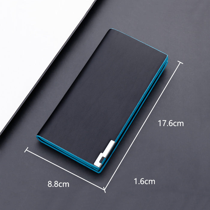 Wholesale Men's Wallet Genuine Leather Rfid Blocking Bifold Wallet Coin Pocket Classic Style Multiple Card Slots Durable