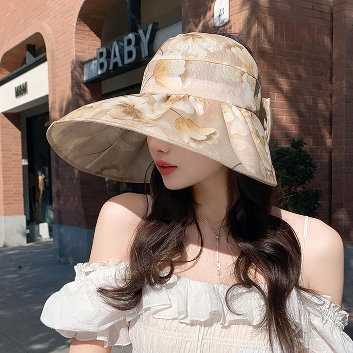 Wholesale Sunshade hat, large brim, thin design, breathable fisherman hat, outdoor travel, sun protection, beach protection