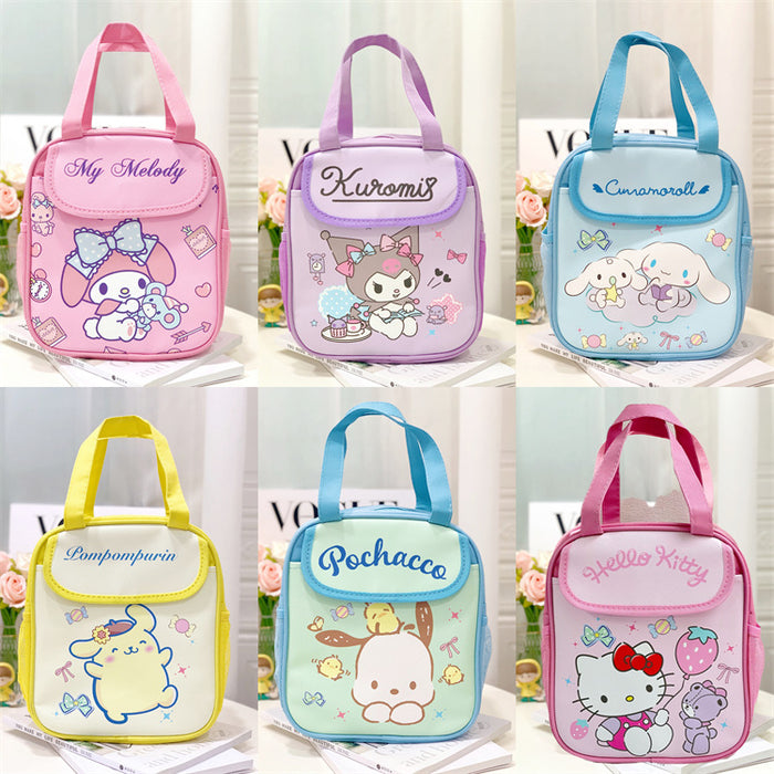 Wholesale Large Capacity Cartoon Canvas Portable Lunch Bag (S) JDC-HD-OuLJ001