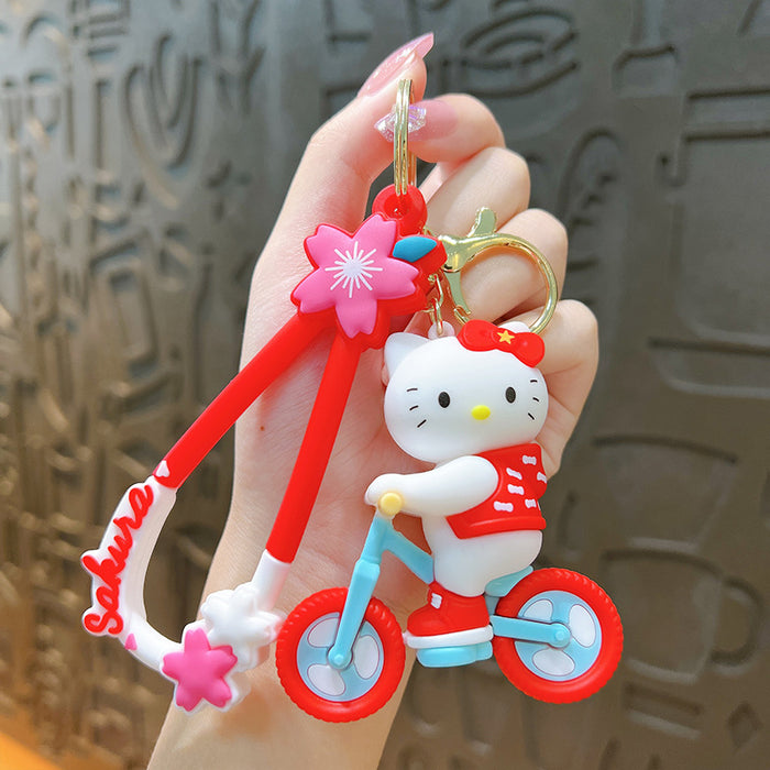 Wholesale Silicone Cartoon Doll Keychain（S） JDC-KC-YanG034