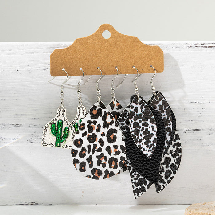 Wholesale Vintage turquoise design earring set