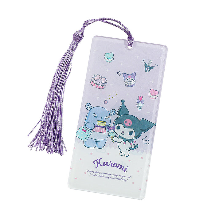 Wholesale cartoon cute cat acrylic tassel bookmark