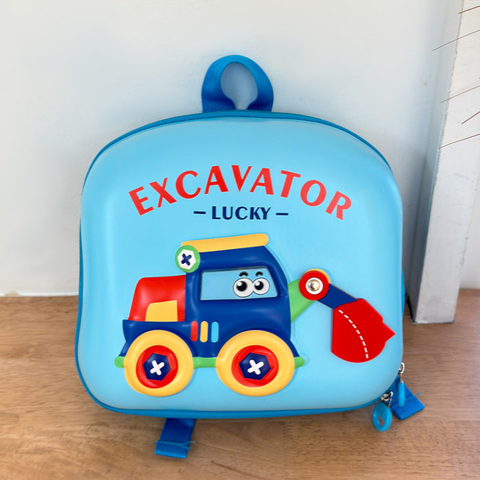 Wholesale Cute Boys and Girls  Children's Schoolbag Western Style  Lightweight Simple Small Schoolbag