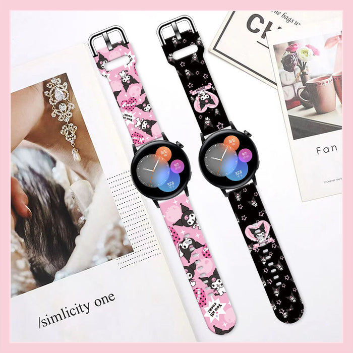 Wholesale Tpu Printed Watch Strap JDC-WD-NuoQi010