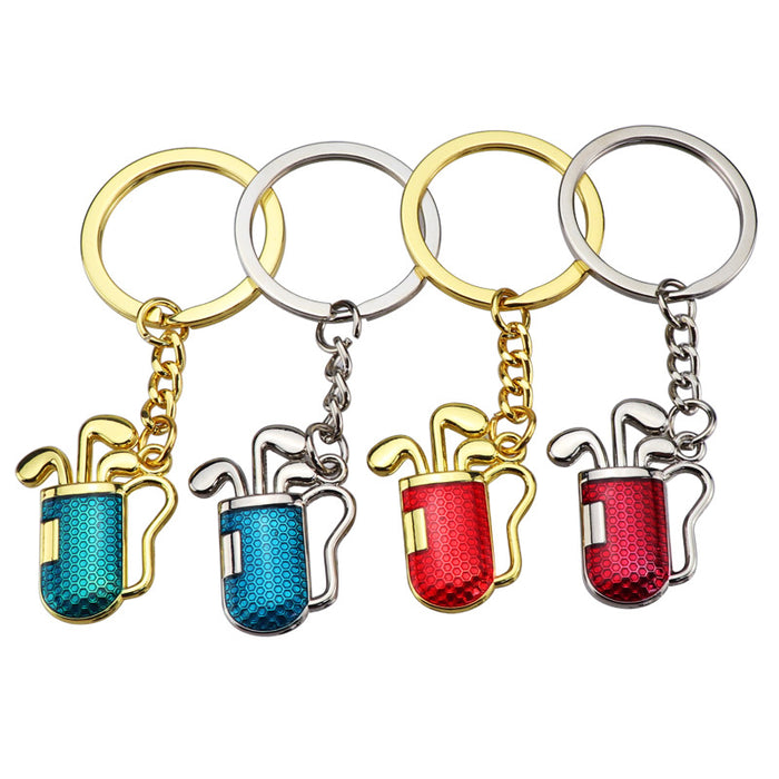 Wholesale Zinc Alloy Golf Barrel Keychain JDC-KC-XunX020