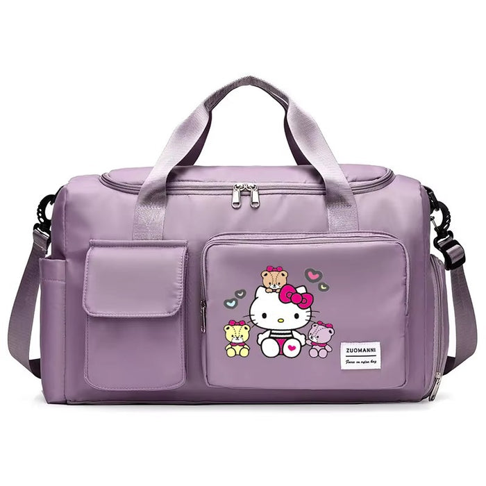 Wholesale Cartoon Printing Large Capacity Sports Handbag Shoulder Bag JDC-HB-Qiqiang002