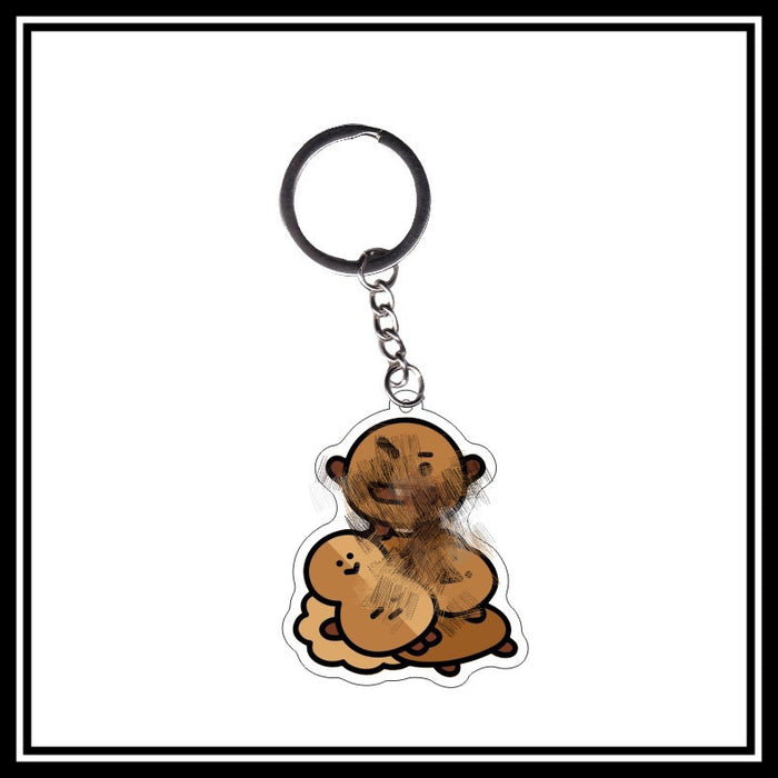 Wholesale Cartoon Acrylic Keychain JDC-KC-YunDuan002