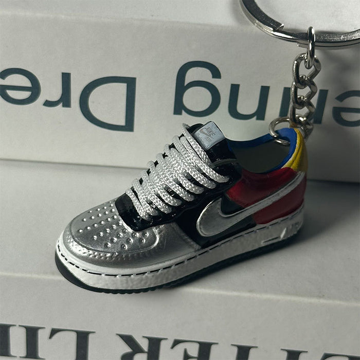 Wholesale Mini Shoe Model Keychain 3D Shoe Pendant Bag Accessories Pendant JDC-KC-MiaoYi007