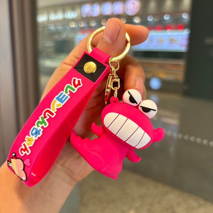 Wholesale key chain  pvc princess pendant