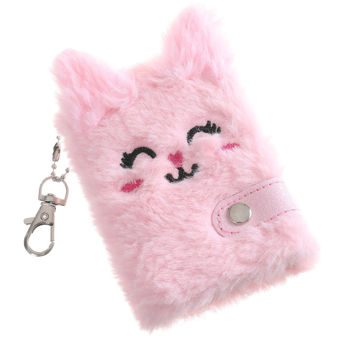 Wholesale Cartoon Plush Notebook Cute Cat Design Kids Writing Diary Gift MOQ≥2