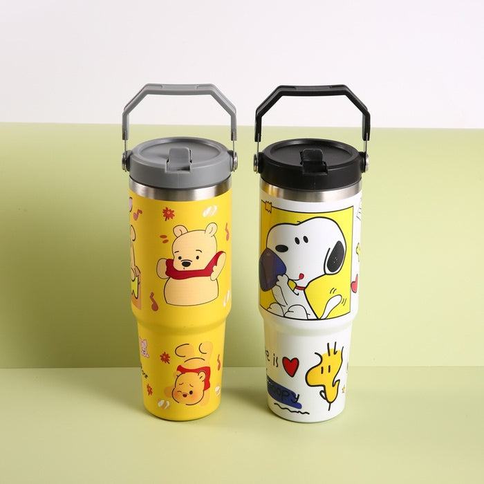 Wholesale Cartoon Pattern Stainless Steel Tumbler Vacuum Insulated Coffee Cup JDC-CUP-Dongnuan004