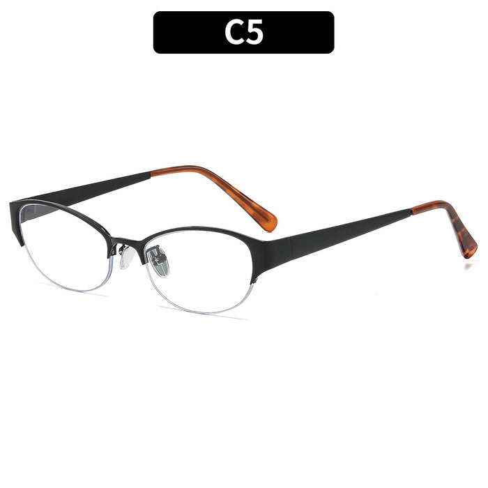 Wholesale Metal Gold Frame Oval Sunglasses with UV400 - Trendy Punk Style Unisex Sun Protection