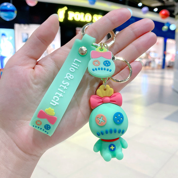 Wholesale Adhesive Cartoon Doll Keychains JDC-KC-Gongz040