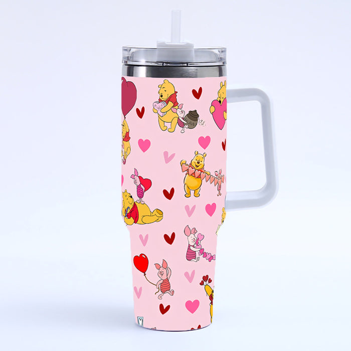 Wholesale Tumbler 3D printed cartoon pattern 40OZ stainless steel Ice Bullies Cup