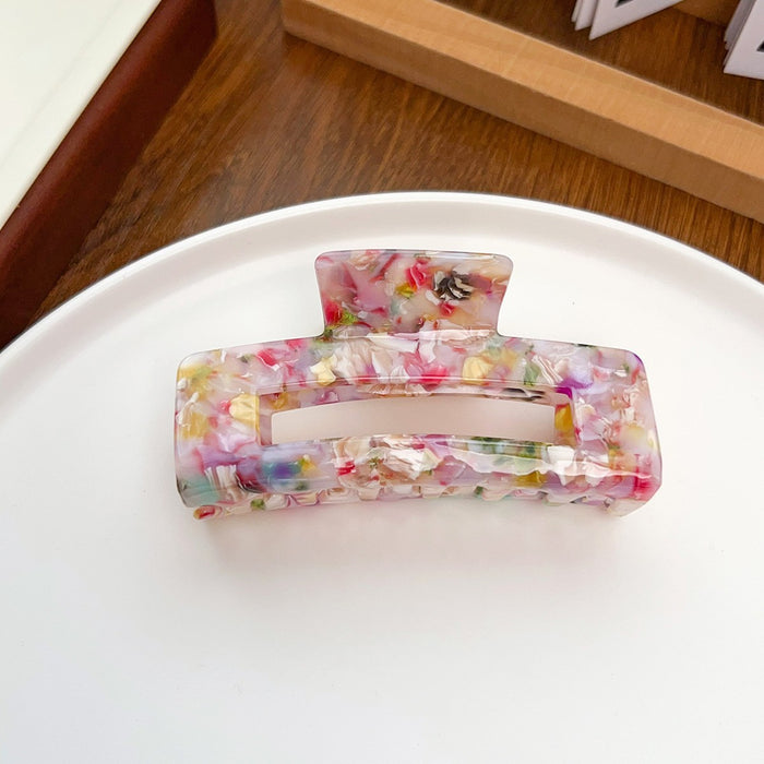 Wholesale Acetate Leopard Print Hair Claw Clip for Everyday Styling Hair Accessory