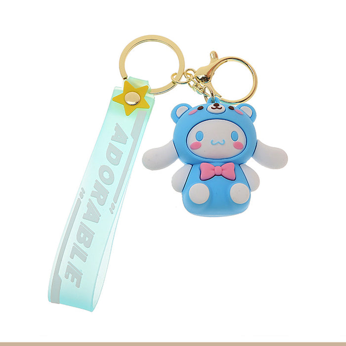 Wholesale Silicone Cartoon Doll Keychain(S)JDC-KC-ZiX023