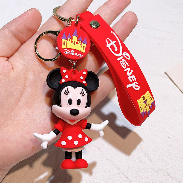 Wholesale Cartoon Silicone Doll Keychain JDC-KC-QiChao022