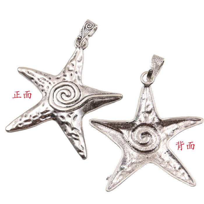 Wholesale Sea Star Necklace Cool Spice Girl Style Sub-culture Starfish Chain