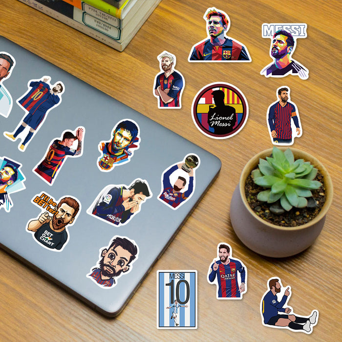 Wholesale 50pcs/set Football Stickers JDC-ST-LeT002