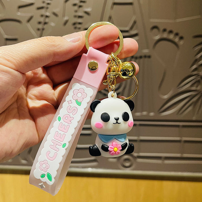 Wholesale Panda Astronaut Keychain JDC-KC-Weiy003