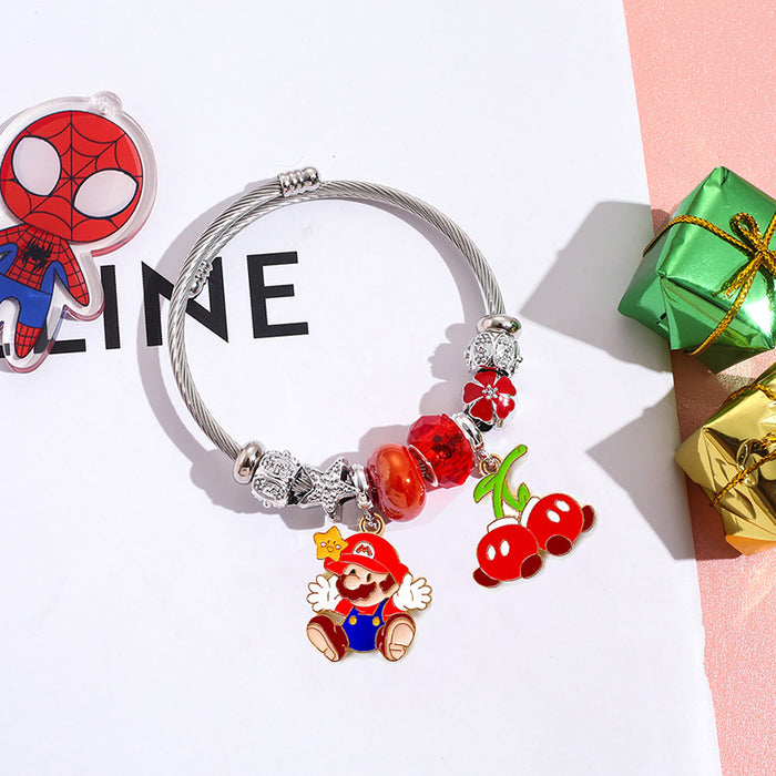 Wholesale Stainless Steel Adjustable Bracelet Women' s Fashion Accessory Gift MOQ≥2