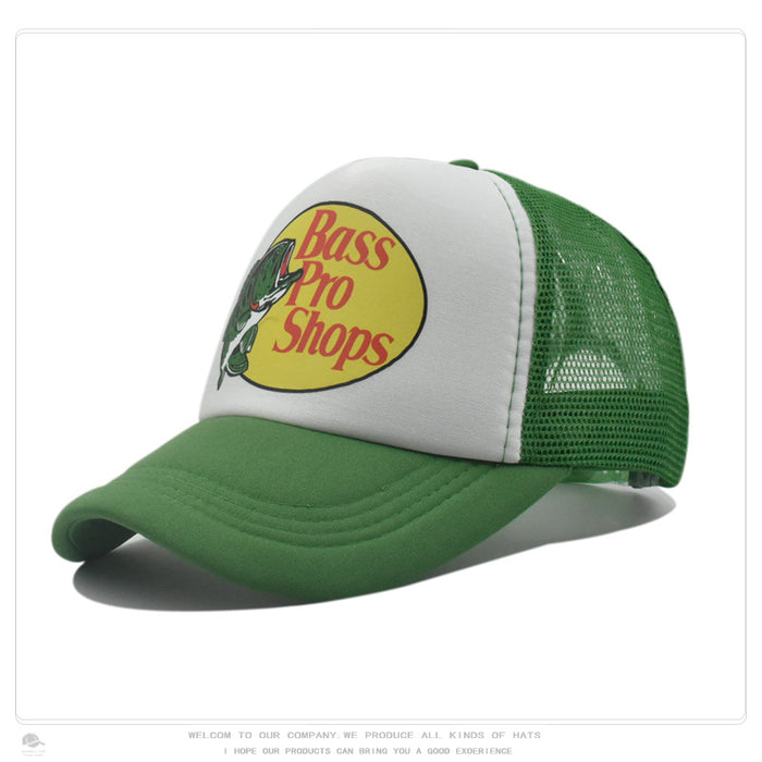 Wholesale Printed baseball cap summer net cap outdoor sunscreen sunshade driver cap
