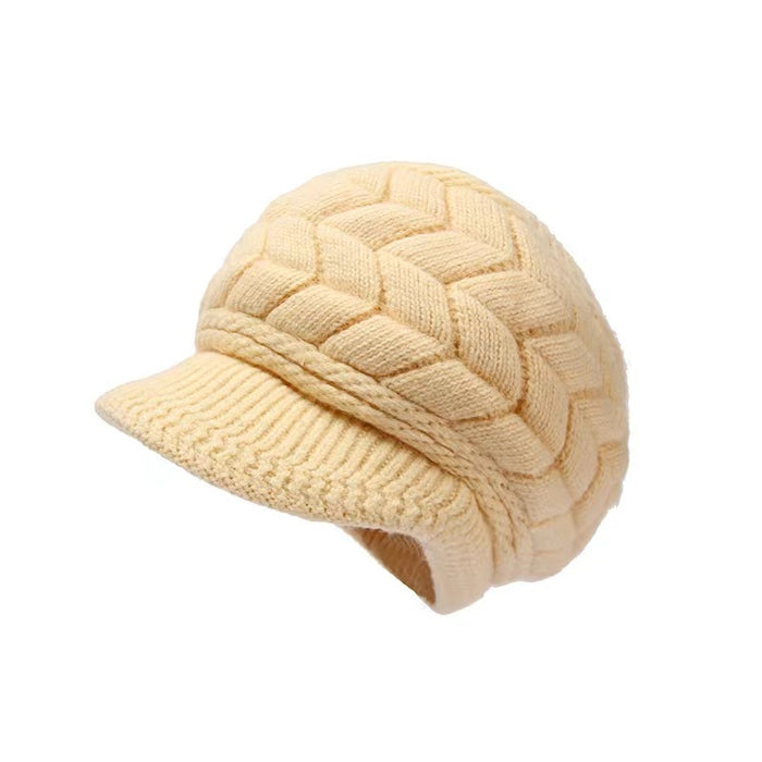 Wholesale Warm Knitted Wool Hats for Middle-aged and Elderly People JDC-HT-PX002