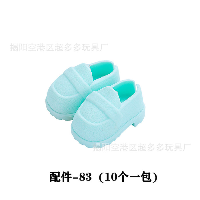 Wholesale Suitable for 17cm doll shoes,  bags,  glasses,  pendants,  cameras,  beach chairs,  surfing transparent protective cases