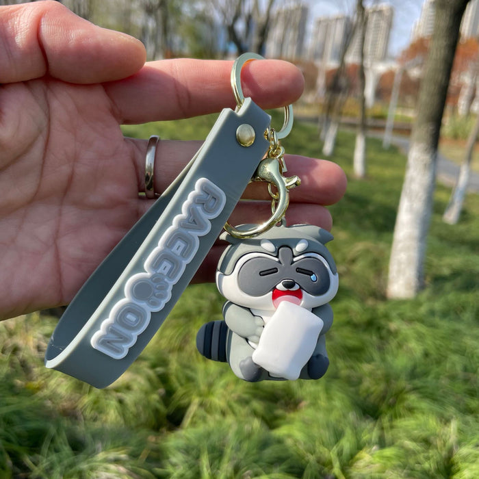 Wholesale Cute and adorable dropper toy keychain, car bag, key pendant, accessory store, small gift wholesale