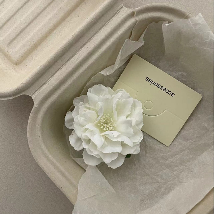 Wholesale Simulated flower hair clip, bangs clip, flower side clip, broken hair clip, duckbill clip, hair clip