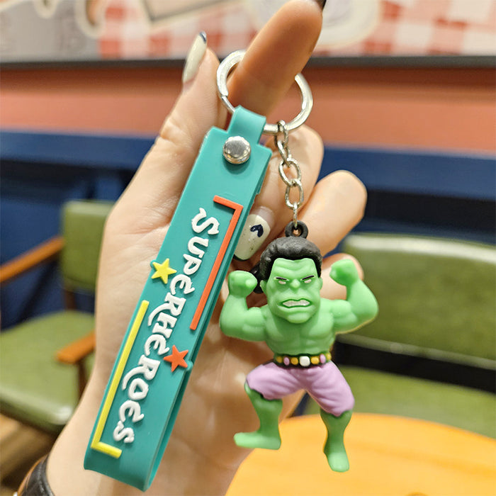 Wholesale Cartoon Doll Silicone Keychain JDC-KC-YiZhuo010