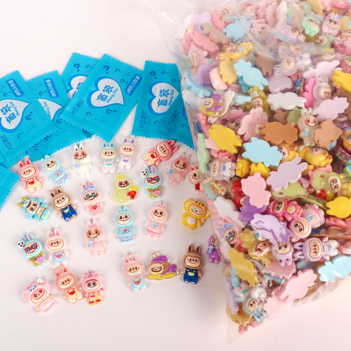 Wholesale Random Blind bag flat ornaments patch accessories couple girlfriends gift cartoon keychain