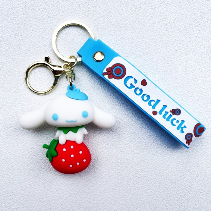 Wholesale PVC Cartoon Doll Keychain JDC-KC-WuYi164