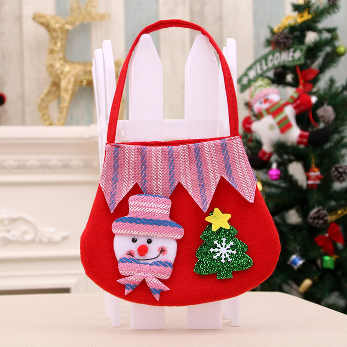 Wholesale Christmas Apple Bag,  Handbag,  Christmas Eve Gift Bag,  Kidsren' s Small Gift Bag,  Christmas Apple Bag