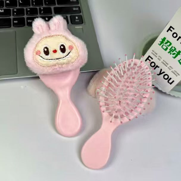 Wholesale Cute cartoon plush hair ties in various colors.